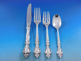 Malvern by Lunt Sterling Silver Flatware Service for 12 Set 81 pieces