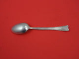 Lap Over Edge Acid Etched By Tiffany Sterling Teaspoon w/ marigolds  6"
