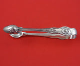 Kings by George Adams English Sterling Silver Sugar Tong Large 6" Serving