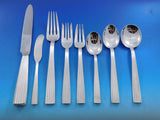 Tiber by Buccellati Italy Sterling Silver Flatware Set 12 Service 106 pcs Dinner