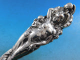 Love Disarmed by Reed and Barton Sterling Salad Serving Fork 3-Pierce 10 1/2"