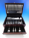 Memory Lane by Lunt Sterling Silver Flatware Set for 12 Dinner Service 84 Pieces