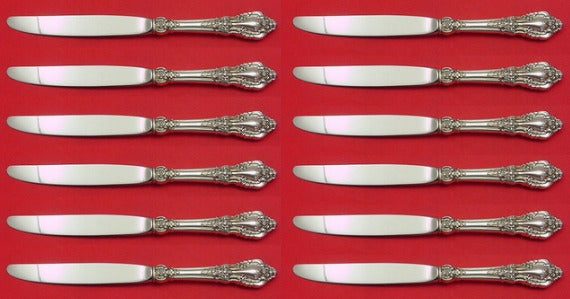 Eloquence by Lunt Sterling Silver Regular Knife Modern 9 1/8" Set of 12