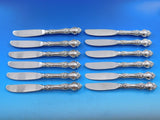 Violet by Wallace Sterling Butter Spreader HH Modern Set 12 pcs 6 3/8"