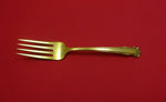 English Shell Vermeil by Lunt Sterling Silver Salad Fork 6 1/4"