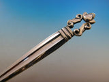 Acorn by Georg Jensen Sterling Silver Pie Server Large Flowers 10 1/2"