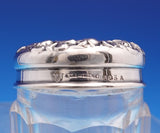 Simons Brothers Sterling Silver Glass Dresser Jar #983A 1 1/2" x 1 1/2" (#9240)