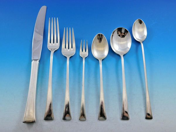 Tranquility by International Sterling Silver Flatware Set 8 Service 58 pcs