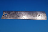 Lap Over Edge Acid Etched by Tiffany and Co Sterling Silver Page Turner (#7853)