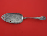 Poppy by J. Meils Danish Sterling Silver Cake Server Bright-Cut Pierced 11"