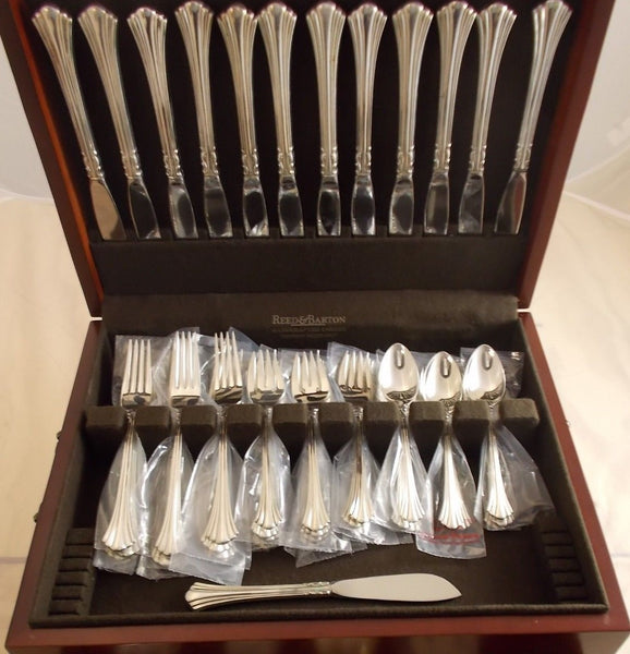 Eighteenth Century by Reed & Barton Sterling Silver Flatware Set Service 52 Pcs