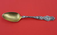 Irian by Wallace Sterling Silver Teaspoon Gold Washed 6" Flatware Silverware