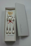 Burgundy by Reed and Barton Sterling Silver "I Love You" Serving Set 3pc Custom