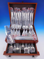 Eighteenth 18th Century by Reed & Barton Sterling Silver Flatware Set 81 pcs New