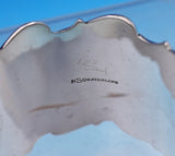 Newburyport Sterling Silver Napkin Ring 1 5/8" x 1 7/8" 1.25 ozt. (#9024)