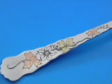 Mixed Metals by Tiffany and Co Sterling Silver Demitasse Spoon Gilded Rose Gold