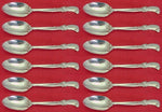 Waltz of Spring by Wallace Sterling Silver Teaspoon Set 12 pieces 6"