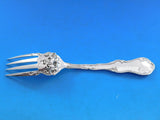 Old English by Towle Sterling Silver Salad Fork with Flowers 6"