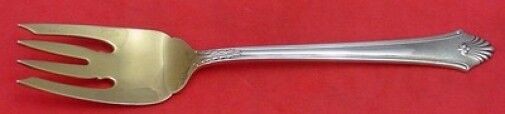 Edgemont by Gorham Sterling Silver Salad Fork Gold Washed 6 3/8" Heirloom