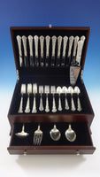 Peachtree Manor by Towle Sterling Silver Flatware Set For 12 Service 53 Pieces