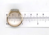 10k Yellow Gold Genuine Natural Diamond Men's Ring Size 13.25 Jewelry (#J7494)