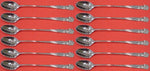 Georgian by Towle Sterling Silver Iced Tea Spoon Set 12 Pieces 8 1/4"