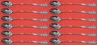 Georgian by Towle Sterling Silver Iced Tea Spoon Set 12 Pieces 8 1/4"