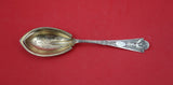 Cupid by Shiebler Sterling Silver Sugar Spoon Gold Wash Bright-Cut 6 1/4"