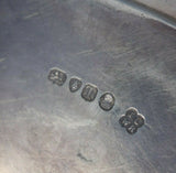 English Georgian Sterling Silver Tea Tray with Handles London 1814  (#6331)