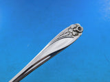 Daffodil by 1847 Rogers Bros Silverplate Serving Spoon Set of 4 pcs 8 3/8" Ovoid