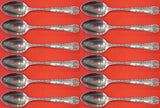 Wave Edge by Tiffany and Co Sterling Silver Teaspoon Set 12 pieces 6 1/8"