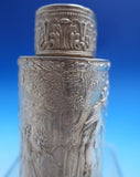 Neresheimer and Sohne .800 German Silver Tea Caddy Hanau Figural Scenes (#8521)