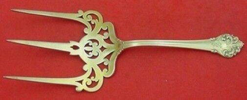 Elegante by Reed and Barton Sterling Silver Toast Fork Pierced GW 7 1/2"