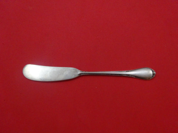 Evening Rose by Lunt Sterling Silver Butter Spreader Flat Handle 5 3/4"