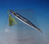 Reed and Barton Silverplate Ornament Leaf Form w/Frog in Fitted Box 7 1/4" #5905