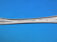 Dew Drop by Shiebler Sterling Silver Vegetable Fork BC Medallion of Woman 10"