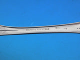Dew Drop by Shiebler Sterling Silver Vegetable Fork BC Medallion of Woman 10"