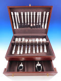 Duke of Windsor by Manchester Sterling Silver Flatware Set Service 50 pcs