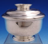 Adie Brothers English Sterling Silver Tea Set 4pc w/ Ellis-Barker SP Tray #8711