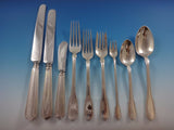 Hamilton Gramercy Tiffany Sterling Silver Flatware Set 12 Service 111 Pcs Dinner