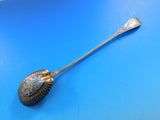 Japanese by Tiffany and Co Sterling Silver Olive Spoon GW Pie Crust Edge BC 8"