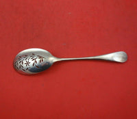 Fidelio aka Baguette by Christofle Silverplate Sugar Sifter Pierced w/Flowers