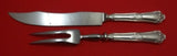 Floreale by Zaramella Argenti Italian Sterling Silver Roast Carving Set 12 1/2"