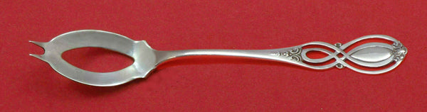 Chippendale Old by Alvin Sterling Silver Olive Spoon Ideal 5 3/8" Custom Made