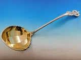 Old Colonial by Towle Sterling Silver Soup Ladle Gold Washed 12 1/2"