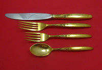 Summer Song Vermeil by Lunt Sterling Silver Regular Size Place Setting(s) 4pc