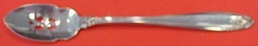 Prelude by International Sterling Silver Olive Spoon Pierced Custom Made