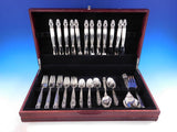 Acorn by Georg Jensen Sterling Silver Dinner Flatware Set 12 Service 63 pieces