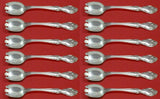 Melrose by Gorham Sterling Silver Ice Cream Dessert Fork Custom Set 12pc 5 7/8"
