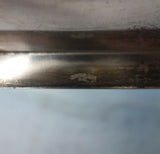 Bright-Cut AC Sterling Silver Candlestick Pair 12" x 5 1/2" 13.4 ozt. (#5765)